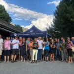 Moment de convivialité avec l'équipe locale de bénévoles